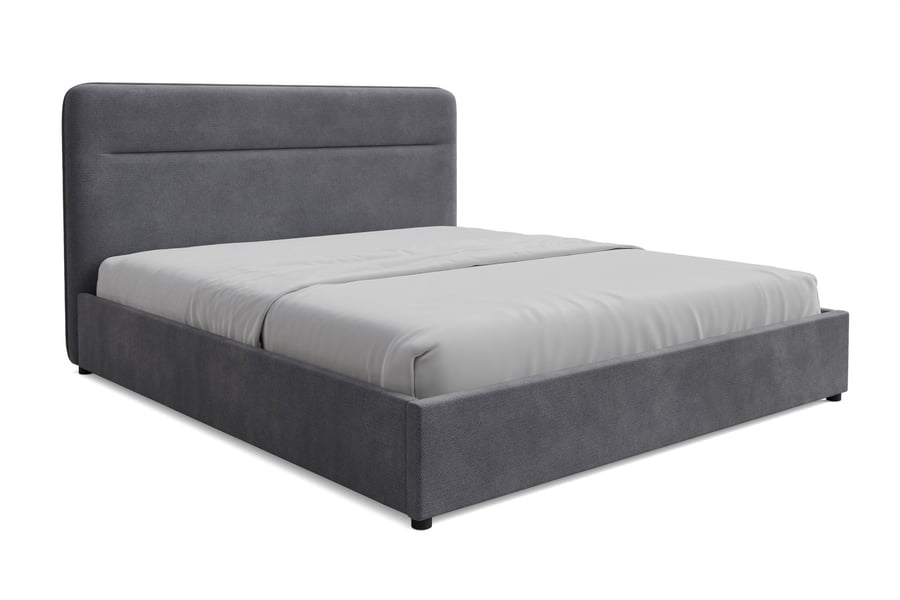 Upholstered bed EVERETT Grey Su - 2