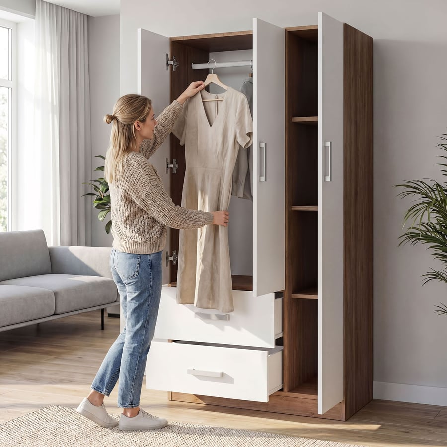 Wardrobe Oakridge DF-CF304WR-3D - 2
