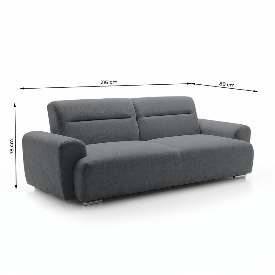 Sofa bed Camila Grey new - 4