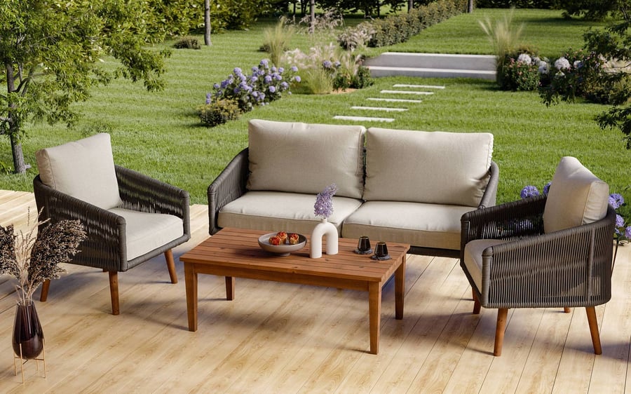Garden Furniture Set Metare - 5