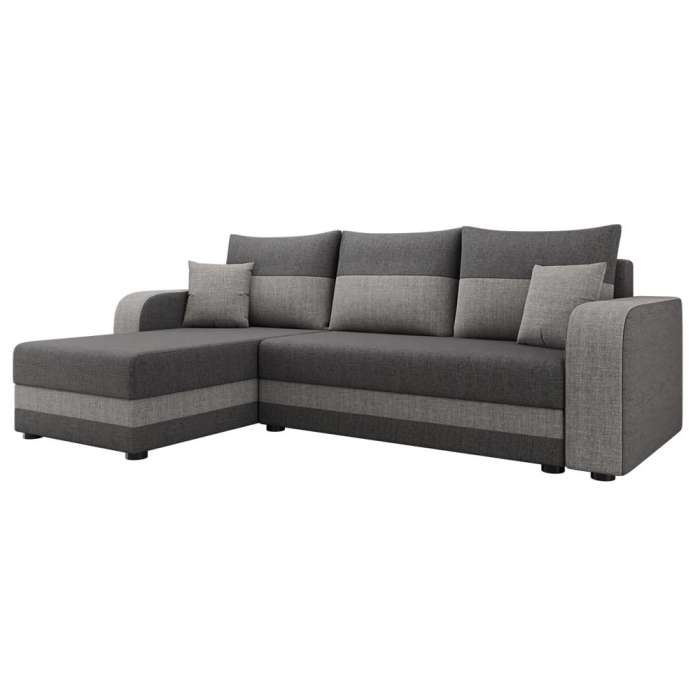 DAKO universal corner sofa bed HAMLET BIS, couch with storage, 2 colours - Picture 21 of 23