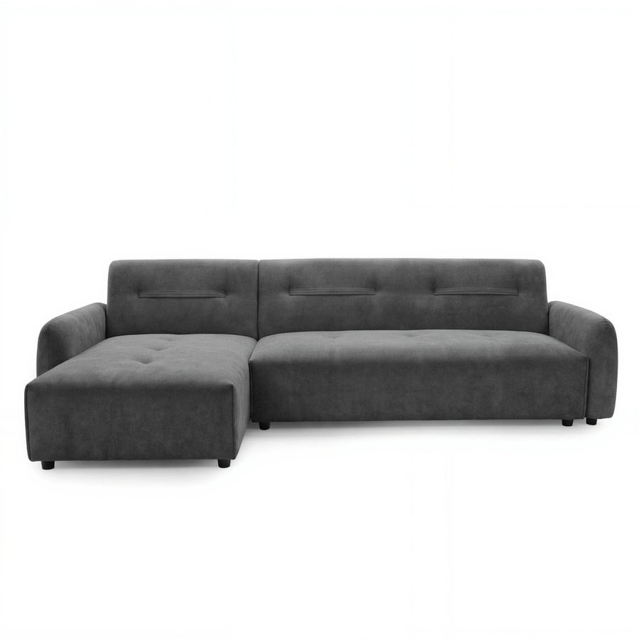 Corner Sofa Bed BROOKE - Dark G - 3