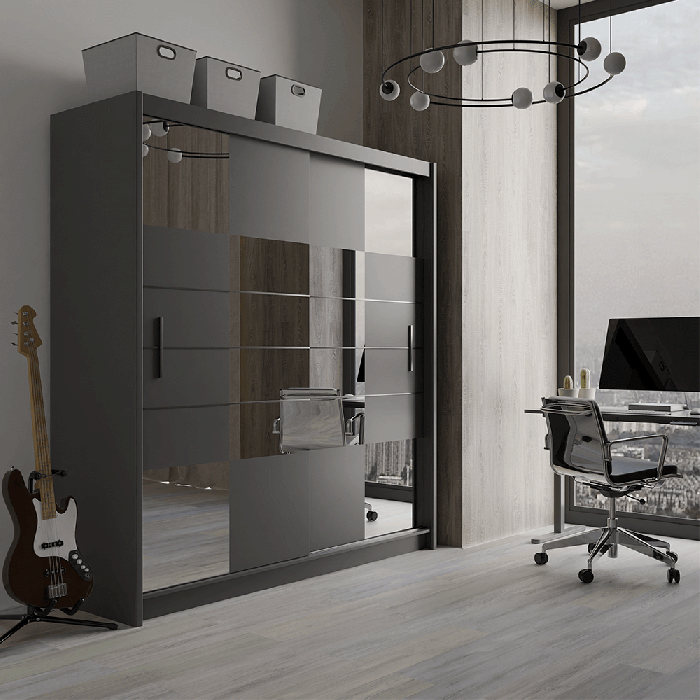 ARUBA 2 203cm Sliding Door Ward - 1