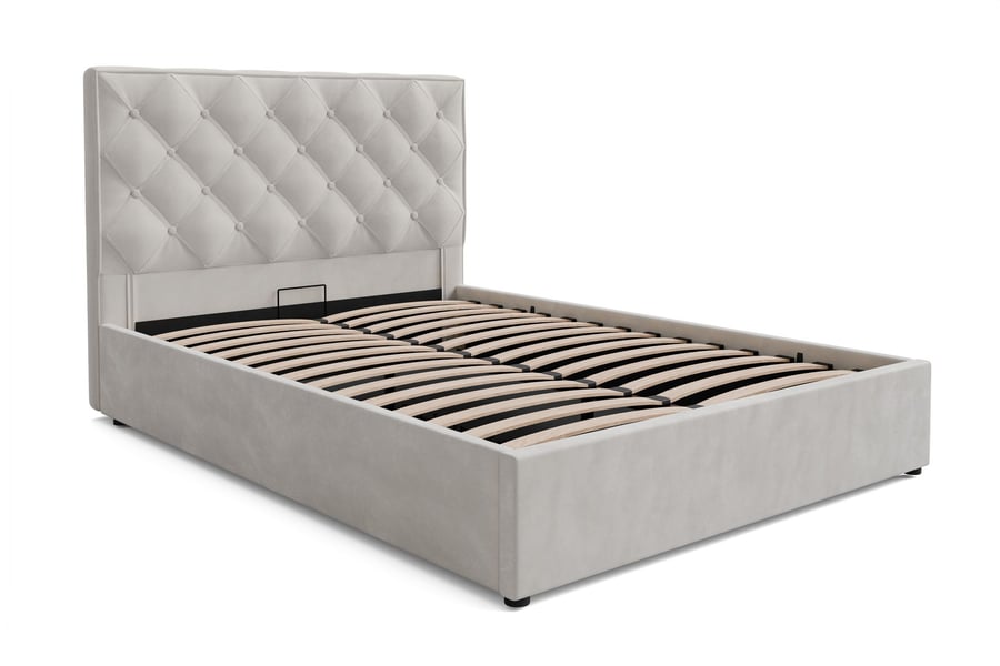 Upholstered ottoman bed Ethan S - 3