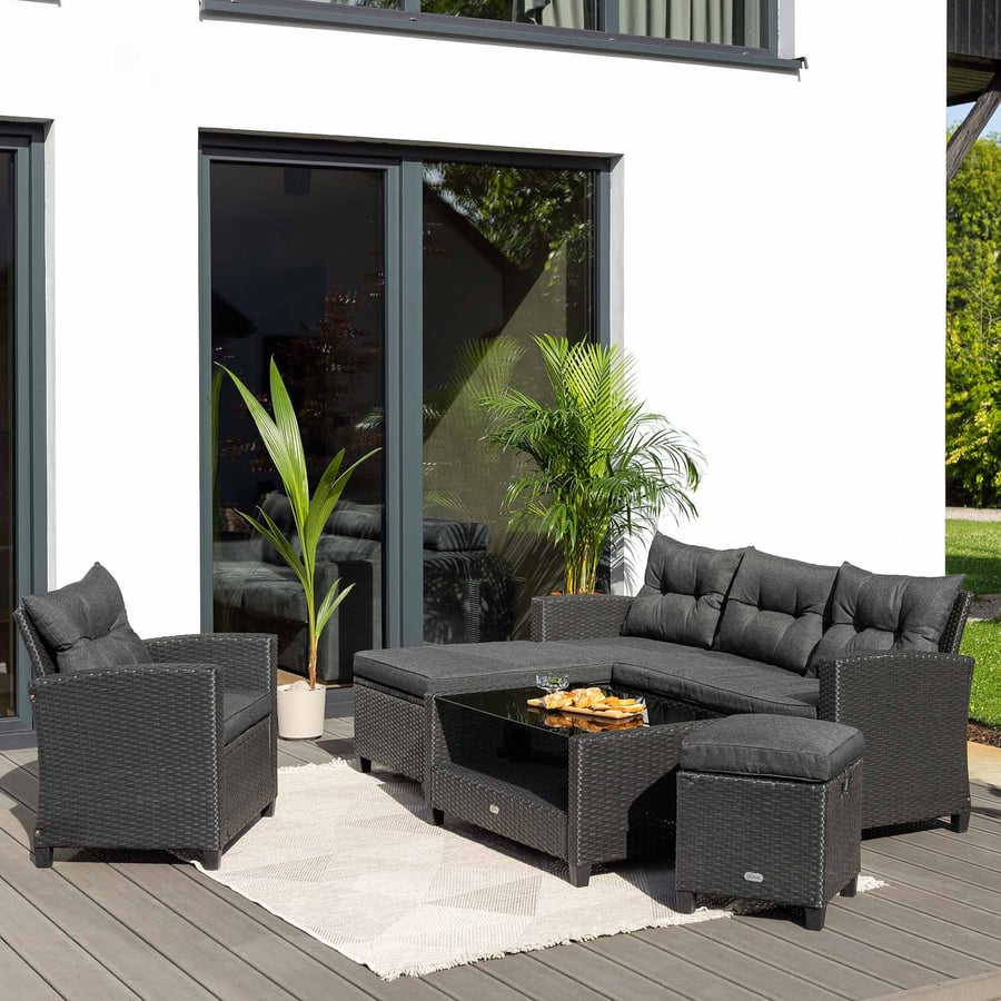 Garden Furniture Set Dalmia bla - 8