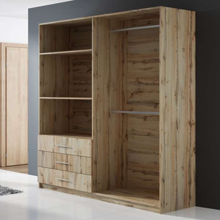 Wardrobe PEKIN D4 Oak Wotan - 3