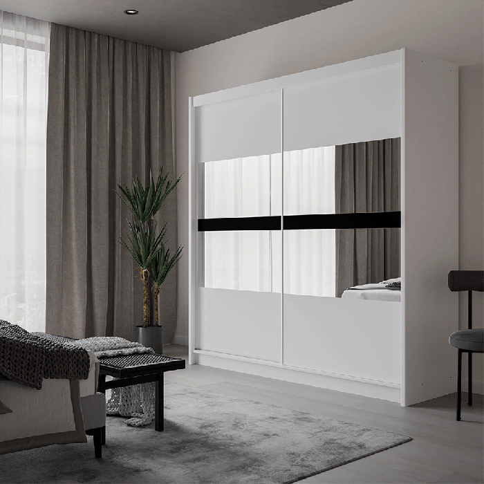 BATUMI 203cm Sliding Door Wardr - 1