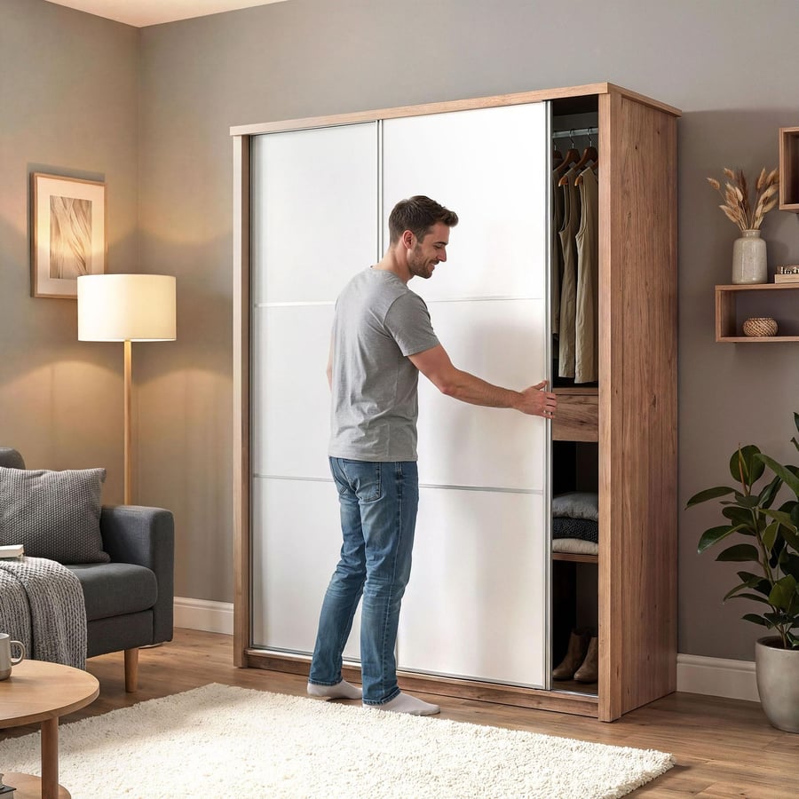 Sliding Wardrobe Oakridge DF-CF - 5