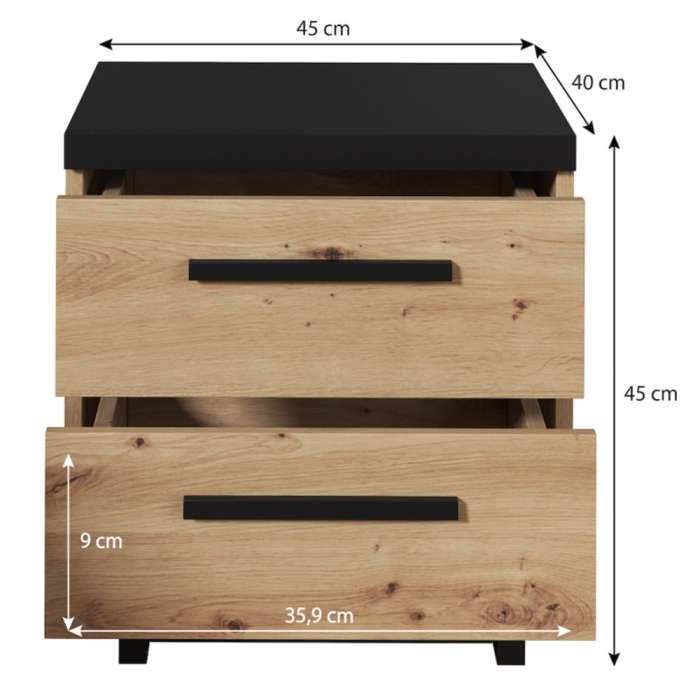 Bedside Table INEZO - 1