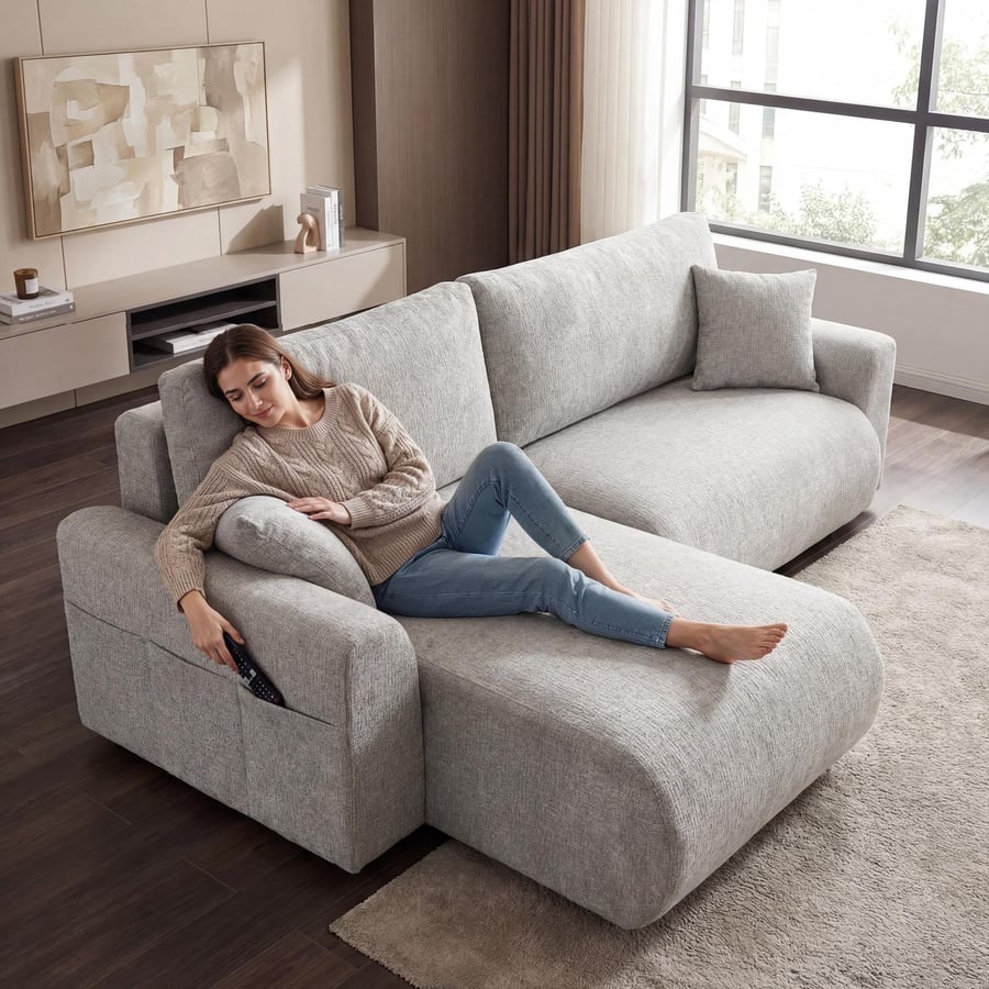 Lorraine DF-028CSB - Pebble Gre - 5