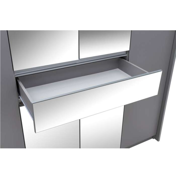 Wardrobe SPLIT 200 White - 4