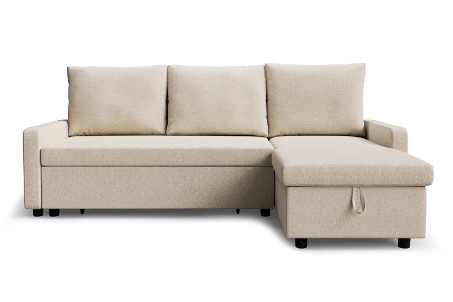 Corner sofa Bed LYNDA cream 2 - 7