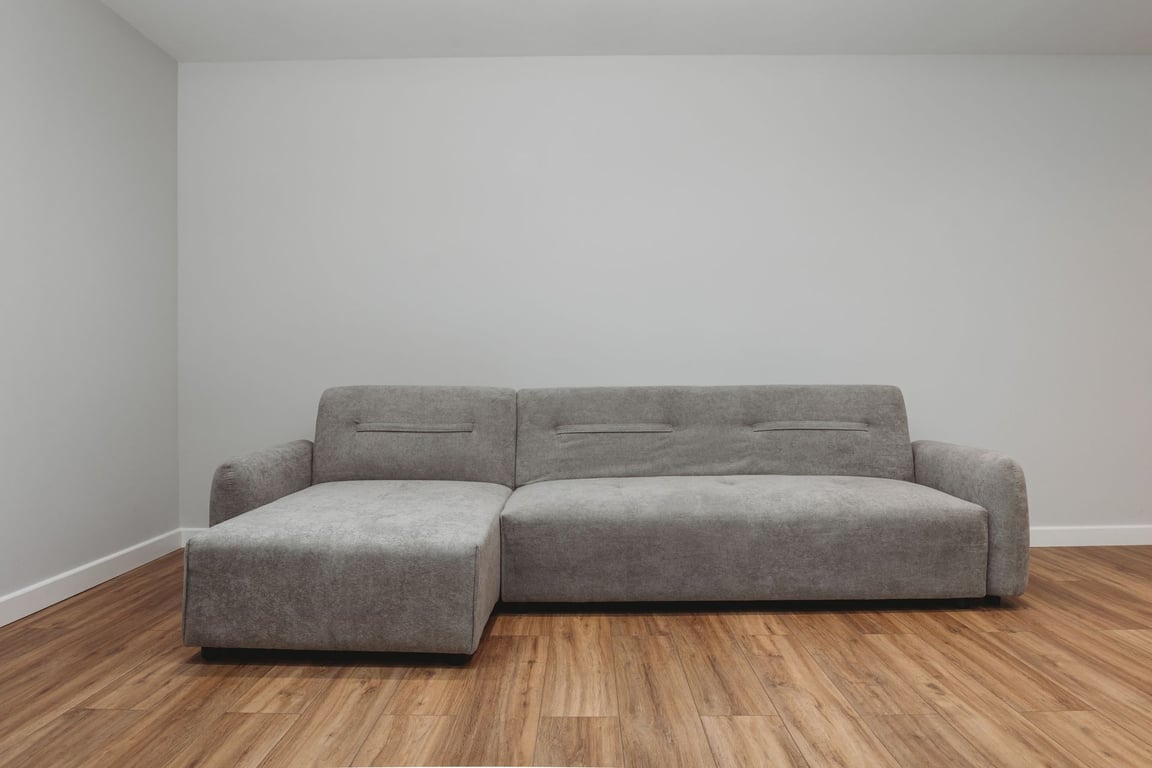 DAKO Modern L-Shaped Corner Sofa Bed BROOKE with Sleeping Function