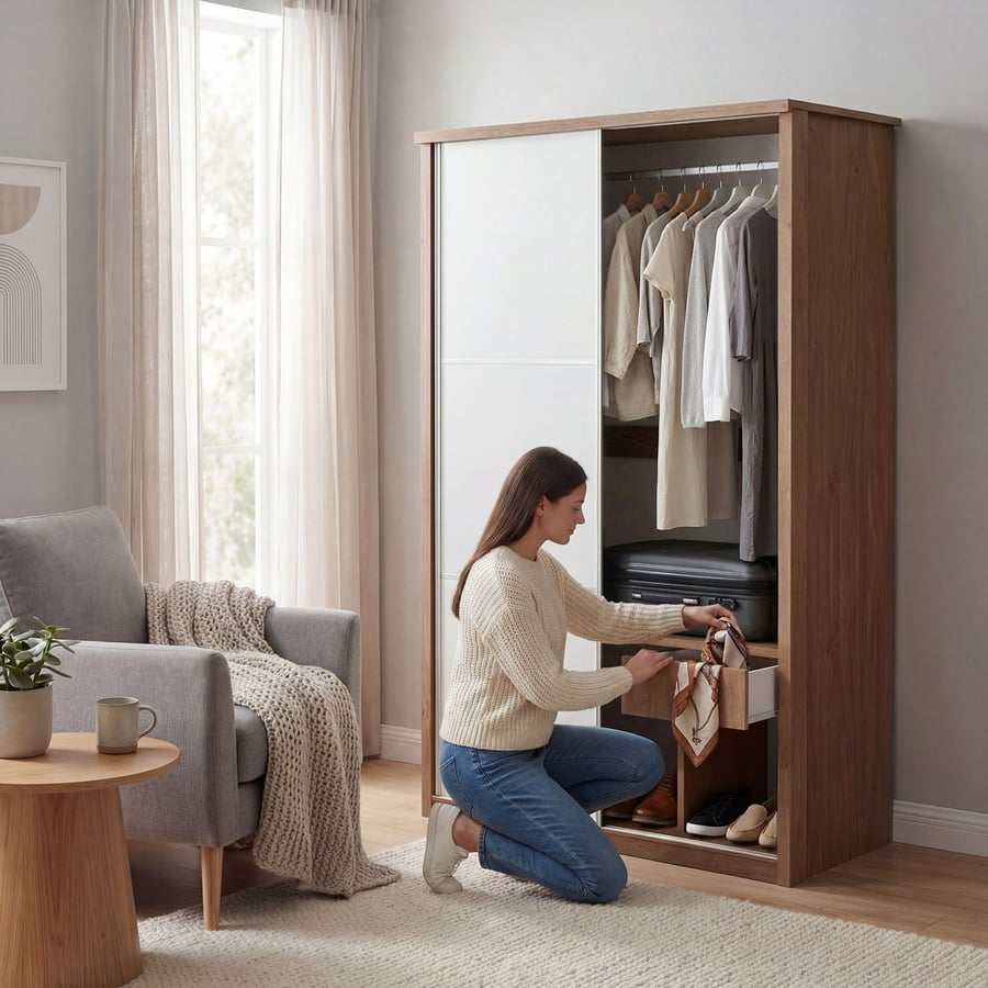 Sliding Wardrobe Oakridge DF-CF - 2